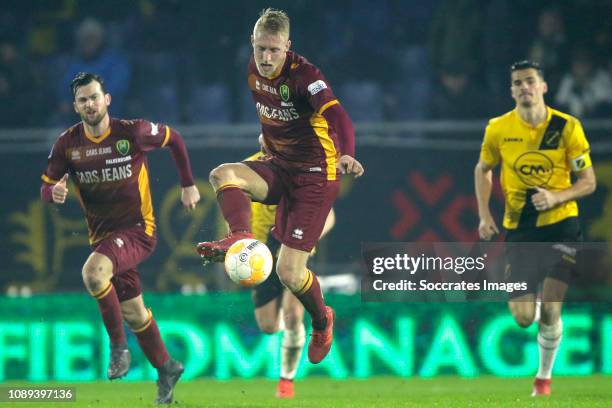 Lex Immers of ADO Den Haag during the Dutch Eredivisie match between NAC Breda v ADO Den Haag at the Rat Verlegh Stadium on January 25, 2019 in Breda...