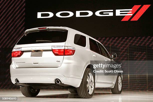 Dodge introduces the Durango R/T at the Chicago Auto Show on February 9, 2011 in Chicago, Illinois. The show opened for media previews today. It is...