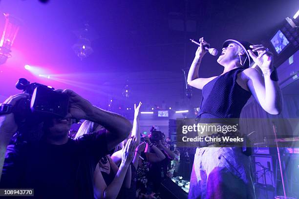 Pink performs during TV Guide Emmy After Party - Inside at Social in Los Angeles, California, United States.