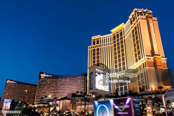 palazzo hotel, las vegas - encore stock pictures, royalty-free photos & images