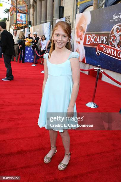 Liliana Mumy during The Los Angeles Premiere of Walt Disney Pictures' "The Santa Clause 3: The Escape Clause" at El Capitan Theatre in Hollywood, CA,...