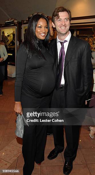Garcelle Beauvais- Nilon and Husband Mike Nilon arrives at the Mann's Village Theater Los Angeles, for World premiere of "The Kingdom" on Sept. 17,...