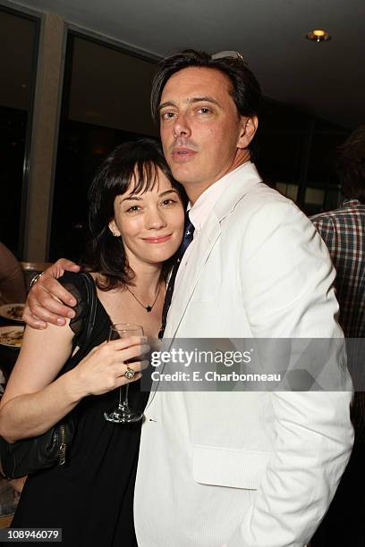 Natasha Gregson Wagner and Donovan Leitch at Donovan Leitch's 40th Birthday Party hosted by Hpnotiq held at The Muholland Tennis Club on August 16,...