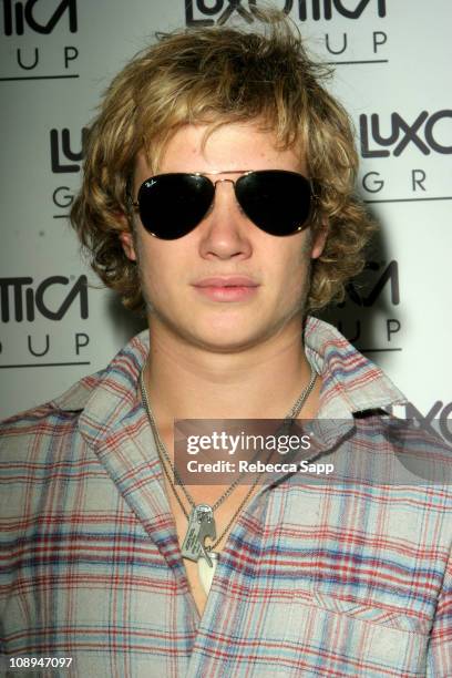 Ed Speleers at Luxottica Group during 31st Annual Toronto International Film Festival - Luxottica Group at The Luxury Lounge - Day 1 at Park Hyatt...