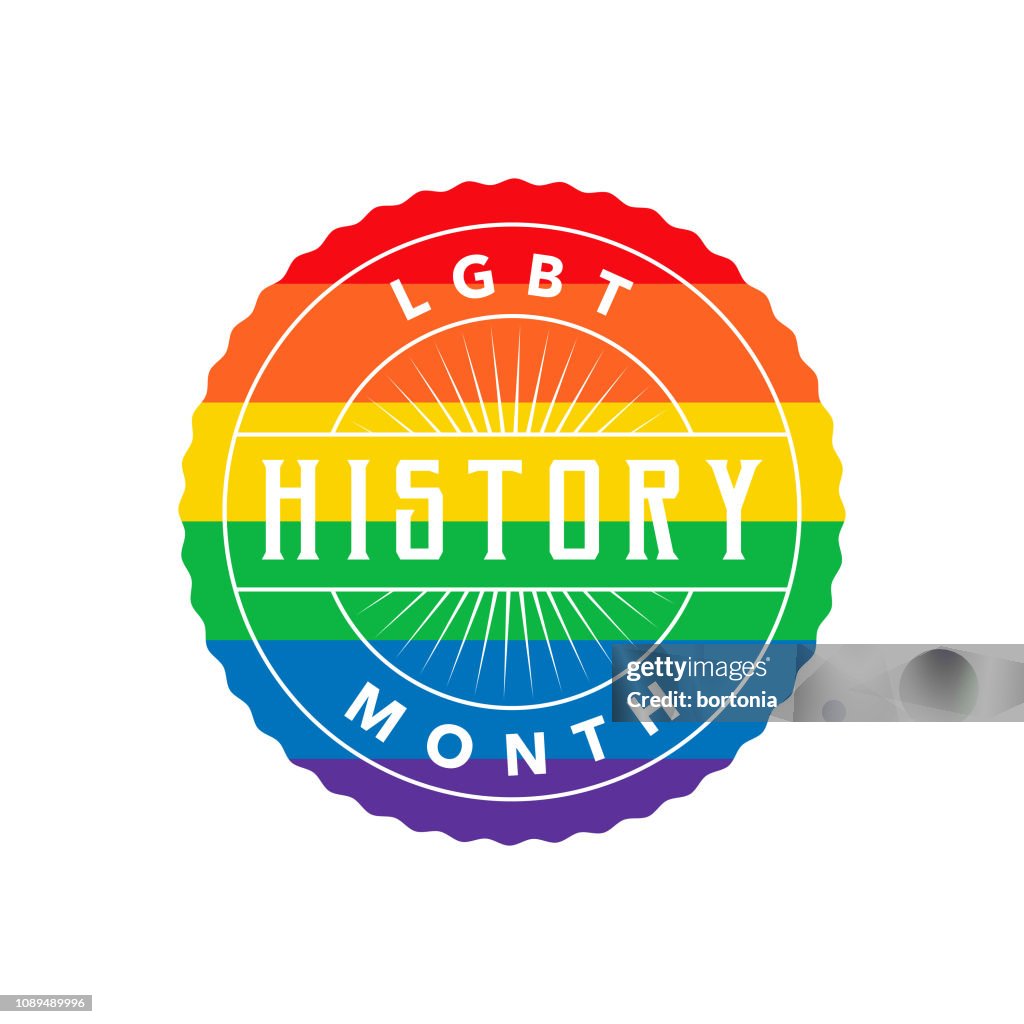 LGBT History Month Label
