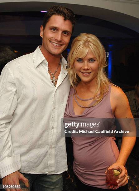 Alison Sweeney , from TV show "Days of Our Lives", with husband David Sanov *Exclusive*