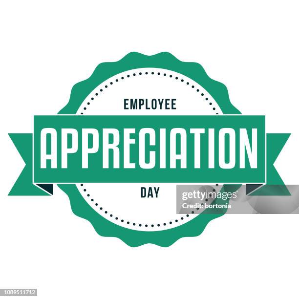 employee appreciation day label - employee appreciation day stock illustrations