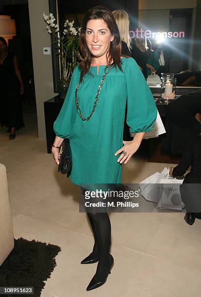 Jessica Meisels during Charlotte Ronson Cocktail Party at Private Home in Hollywood Hills, CA, United States.