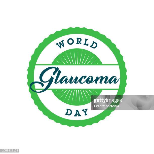 世界青光眼日標籤 - glaucoma 幅插畫檔、美工圖案、卡通及圖標