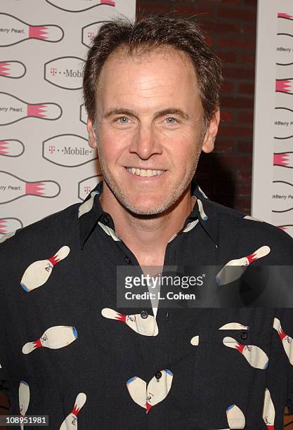 Mark Moses during T-Mobile Launches The New BlackBerry Pearl with a Night of Bowling for Charity - Red Carpet at Lucky Strike Lanes in Los Angeles,...