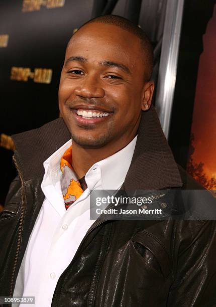 Columbus Short during "Stomp The Yard" Premiere - Red Carpet at Cinerama Dome in Hollywood, California, United States.