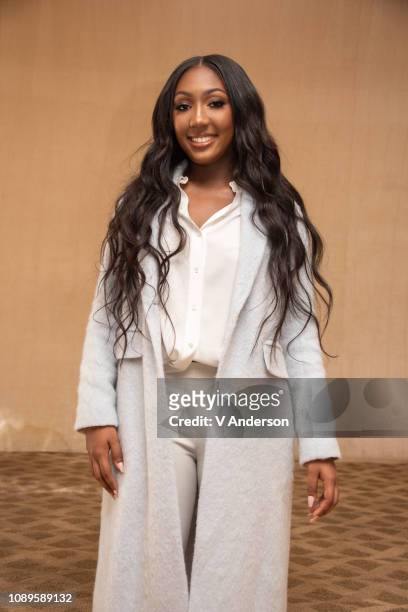 Isan Elba at The Beverly Hilton Hotel on January 03, 2019 in Beverly Hills, California.