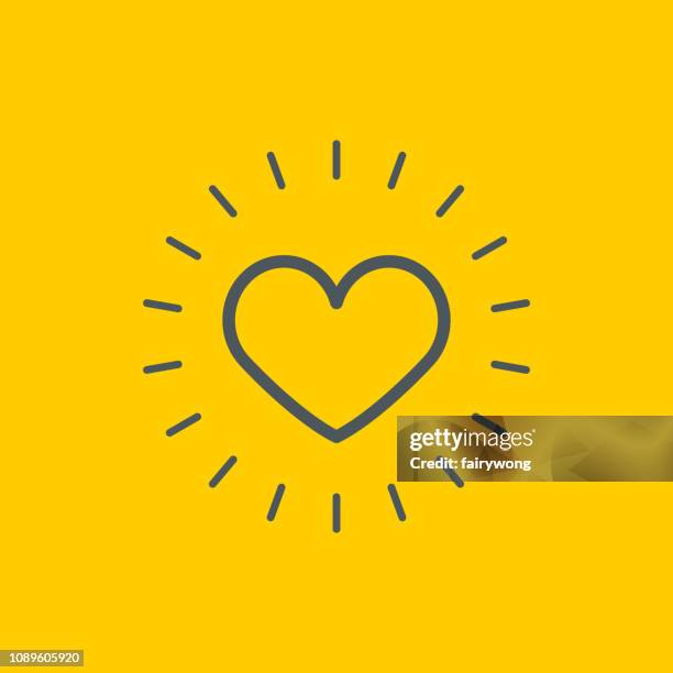 heart shape icon - couple proposal stock illustrations