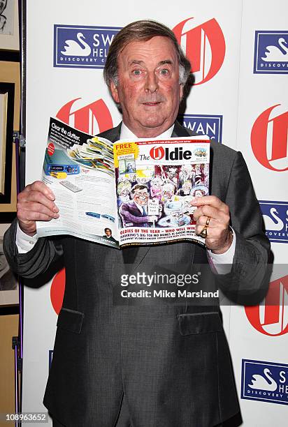 Sir Terry Wogan attends 'The Oldie Of The Year Awards' at Simpsons in the Strand on February 10, 2011 in London, England.