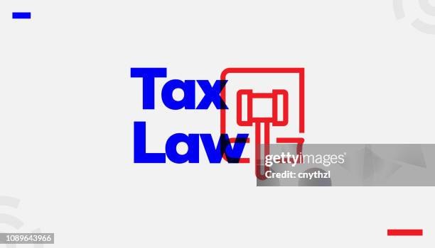 tax law concept - courtroom background stock illustrations