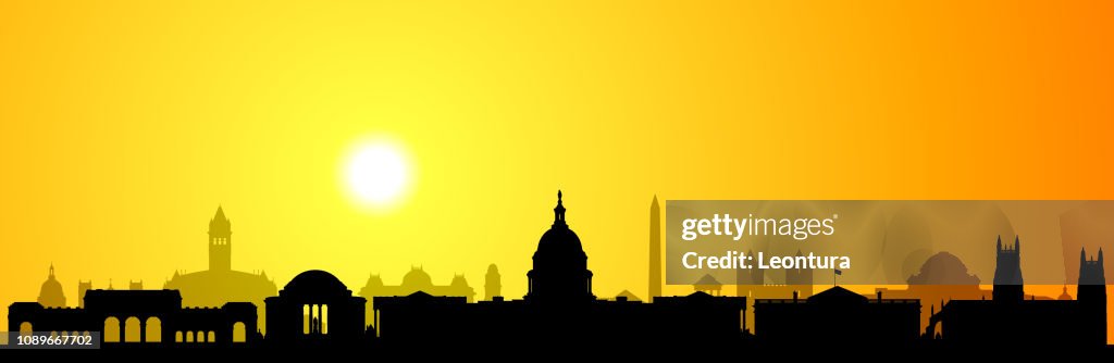 Washington DC (alle Gebäude sind vollständig und beweglich)