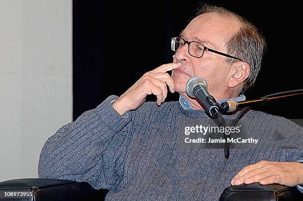 Director Sidney Lumet attends the Hamptons Film Festival - Conversation with Sidney Lumet interviewed by Adam Green on October 19, 2007 at the Bay...