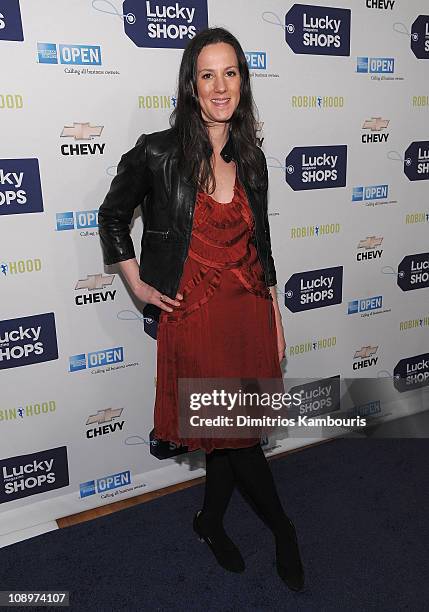 Kim France, Editor in Chief of Lucky Magazine attends the 5th Annual Lucky Shops hosted by Lucky Magazine at Metropolitan Pavilion on November 6,...