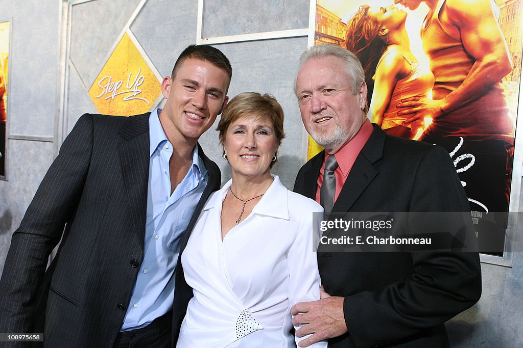 Channing Tatum, Kay Tatum and Glenn Tatum during The Los Angeles