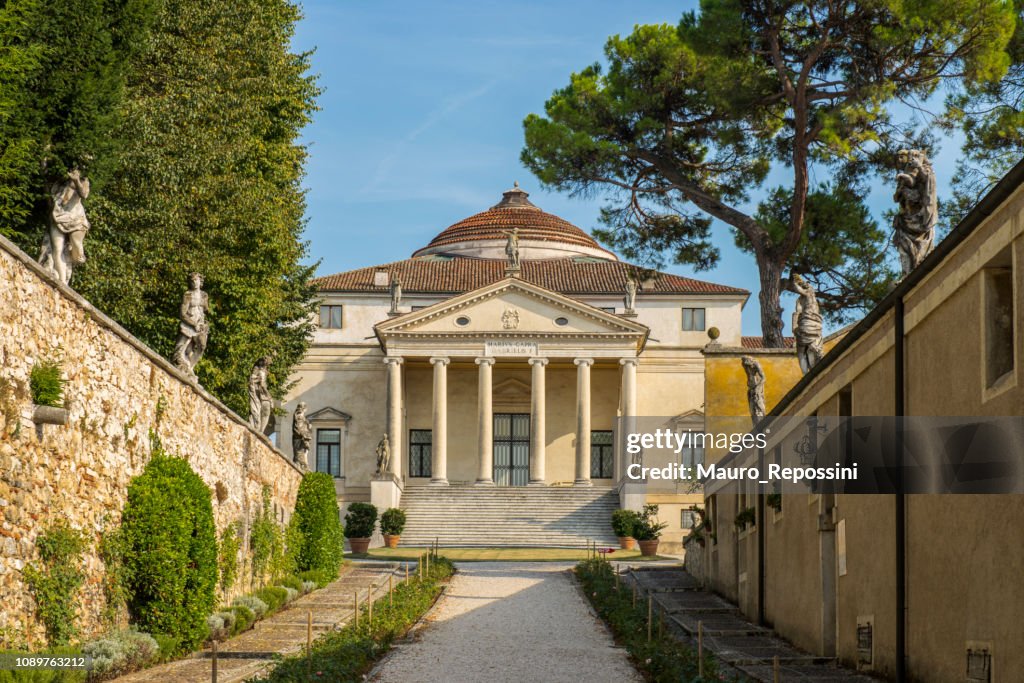 Villa Rotonda von Andrea Palladio in Vicenza, Italien