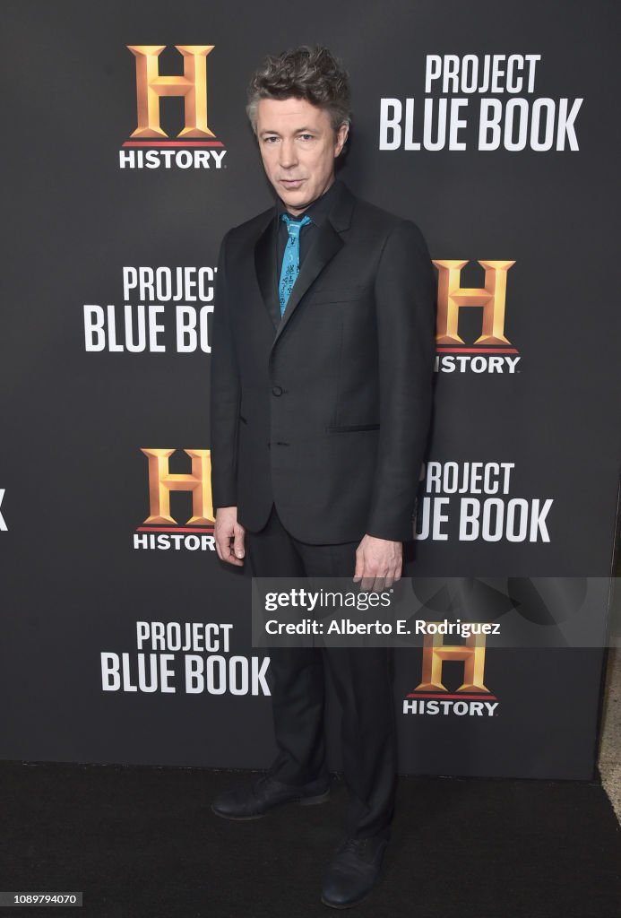 Premiere For History Channel's "Project Blue Book" - Red Carpet