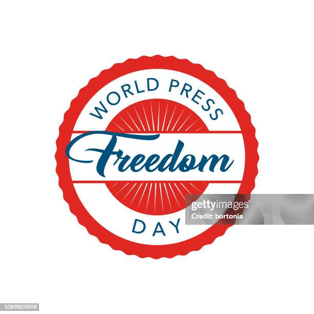Freedom Label 68 Newspaper Reporter Clip Art High Res Illustrations - Getty Images