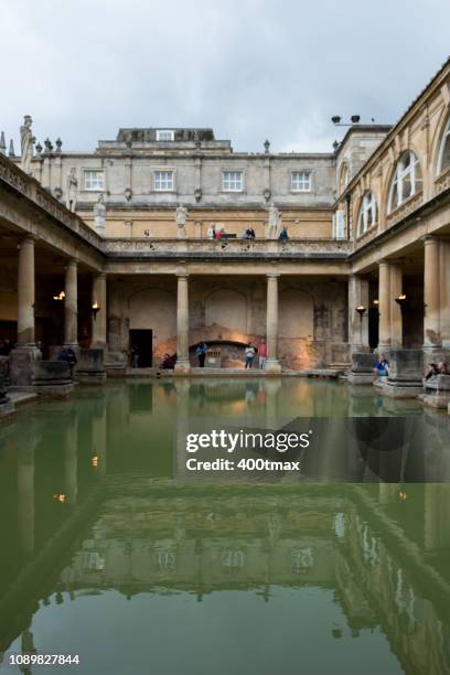 roman bath - roman bath england stock pictures, royalty-free photos & images