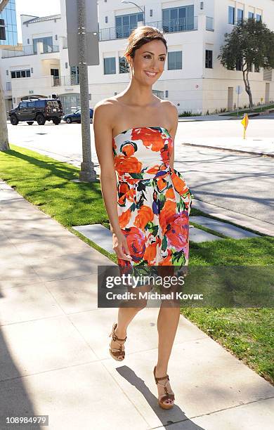 Actress Katie Cleary poses during a private photo session at p3r publicity offices on February 9, 2011 in Beverly Hills, California.