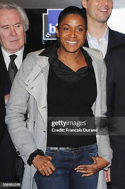 Marie-Jose Perec attends the 'Best French Sportsman Of The Year 2010' Award at Maison de la Radio on February 10, 2011 in Paris, France.