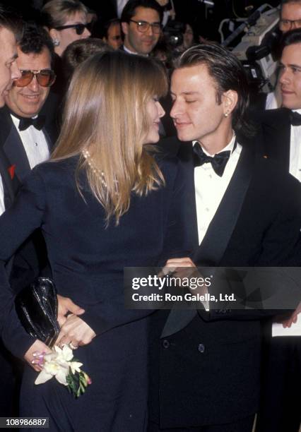 Michelle Pfeiffer and Fisher Stevens