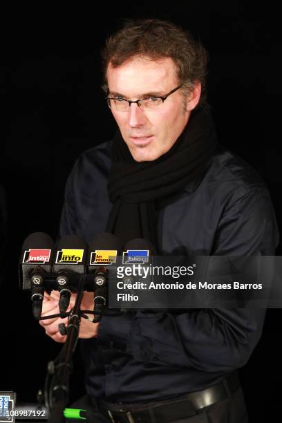 Laurent Blanc attends the 'Best French Sportsman Of The Year 2010' Award at Maison de la Radio on February 10, 2011 in Paris, France.