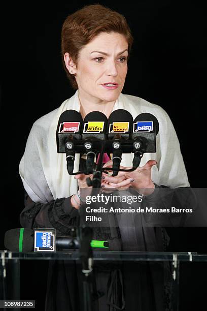 Chantal Jouanno attends the 'Best French Sportsman Of The Year 2010' Award at Maison de la Radio on February 10, 2011 in Paris, France.