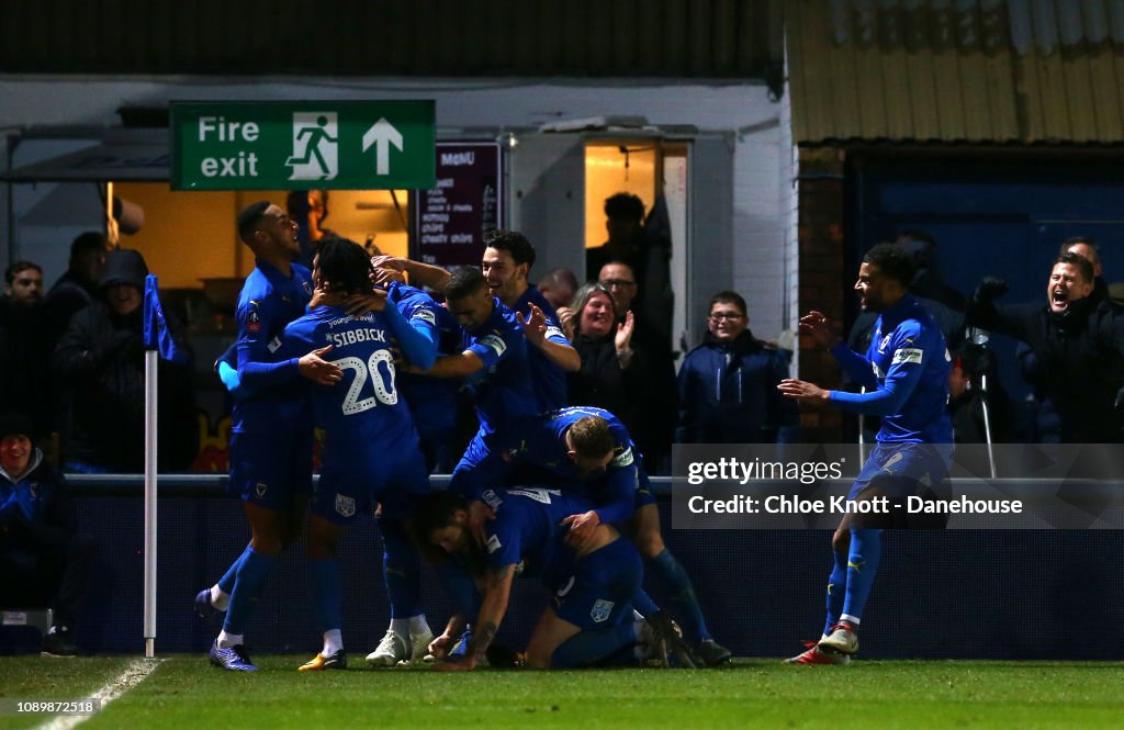 AFC Wimbledon v West Ham United - FA Cup 4th round