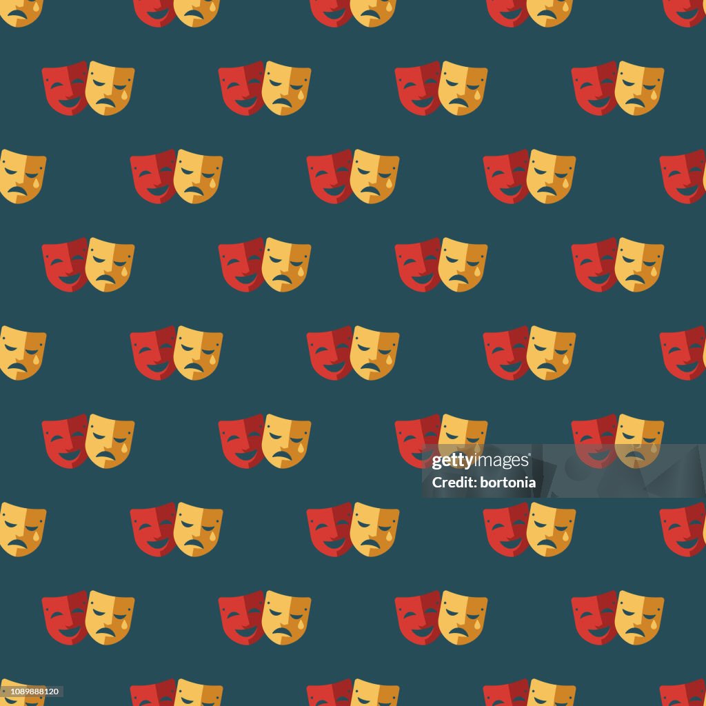 Drama April Fools' Day nahtlose Muster