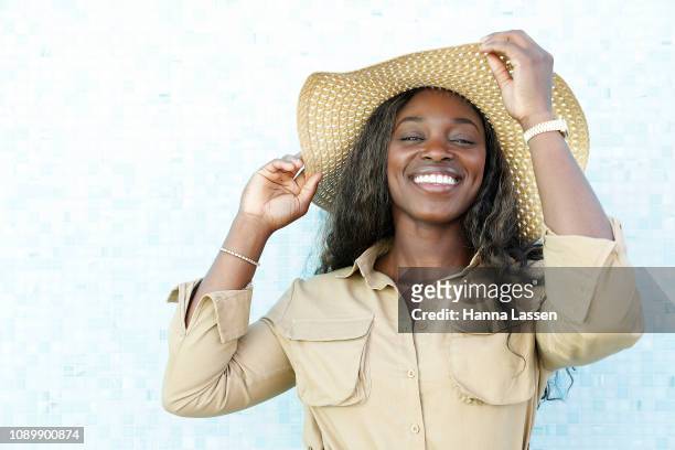 Sloane Stephens poses during a media opportunity at North Bondi Surf Life Saving Club Description ahead of the 2019 Sydney International on January...