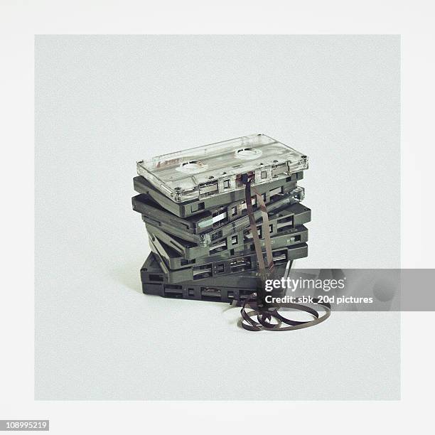 cassette - cassette audio stock pictures, royalty-free photos & images