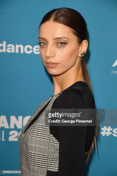 Angela Sarafyan attends the "Extremely Wicked, Shockingly Evil And Vile" Premiere during the 2019 Sundance Film Festival at Eccles Center Theatre on...
