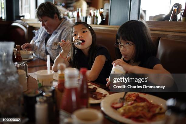 Jim and Susan Rittenhouse and their adopted daughter Meredith Grace Ann Rittenhouse are visited by Mike Harrington and his adopted daughter Meredith...