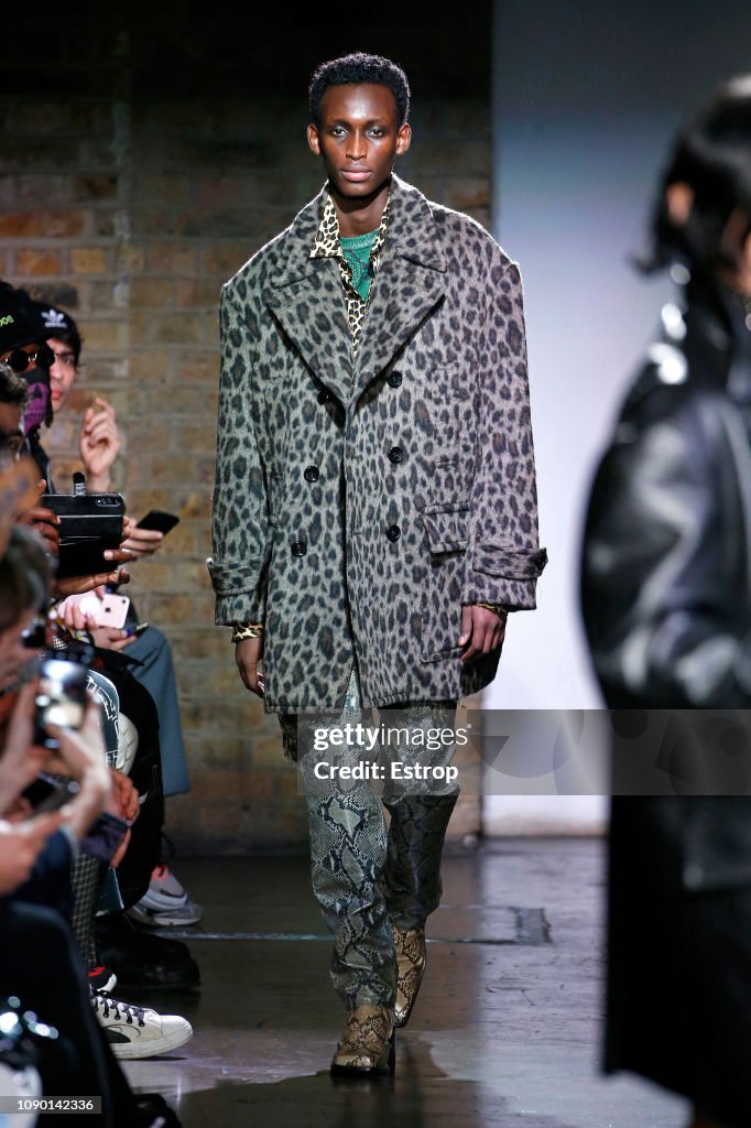 John Lawrence Sullivan - Runway - LFWM January 2019