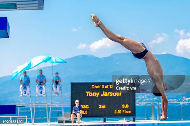 Springboard Swim Springboard Photos and Premium High Res Pictures - Getty Images