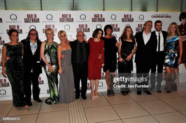 Producer Elizabeth Karlsen, producer Stephen Woolley, actors Miranda Richardson, Jaime Winstone, Bob Hoskins, Sally Hawkins, singer Sandie Shaw,...