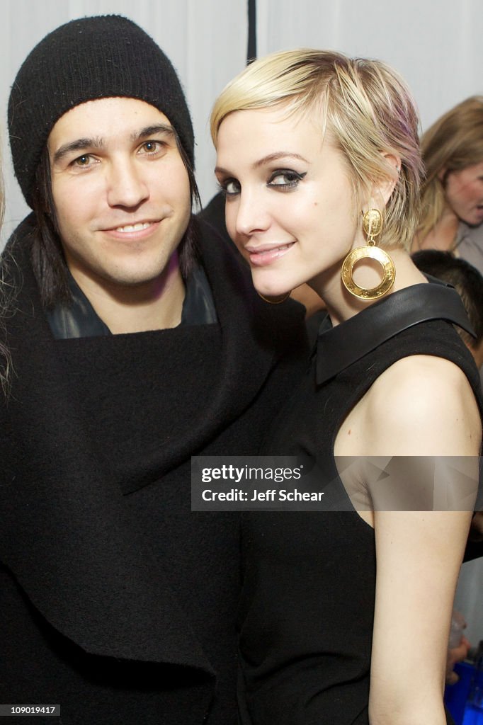 Ashlee Simpson And Pete Wentz Celebrate New Year's Eve 2011