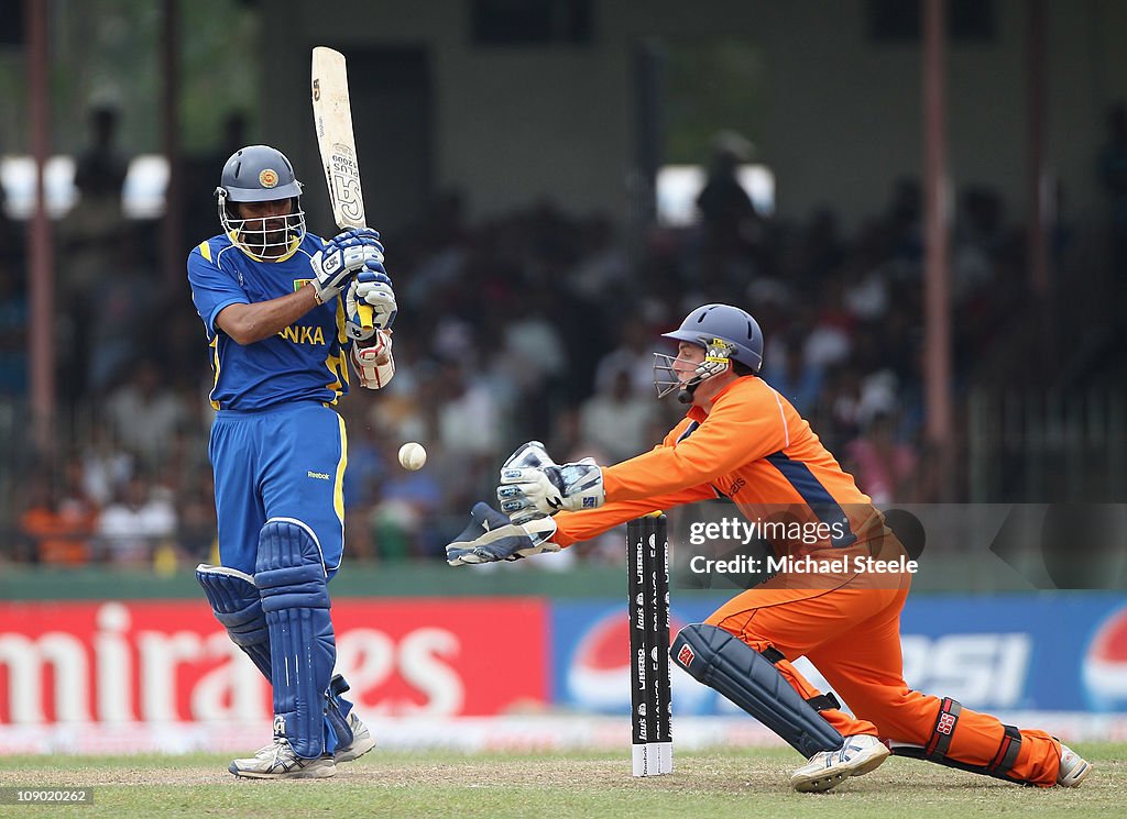 Sri Lanka v Netherlands - 2011 ICC World Cup Warm Up Game
