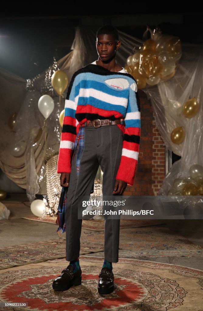 Charles Jeffrey Loverboy - Runway - LFWM January 2019