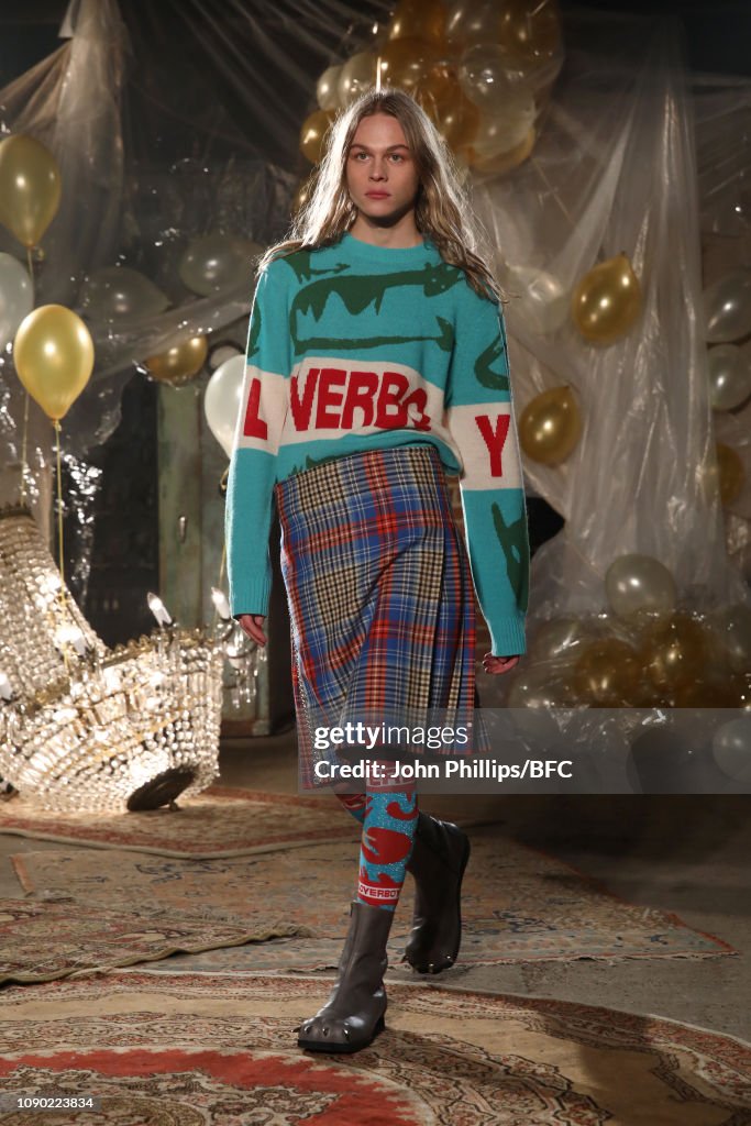 Charles Jeffrey Loverboy - Runway - LFWM January 2019