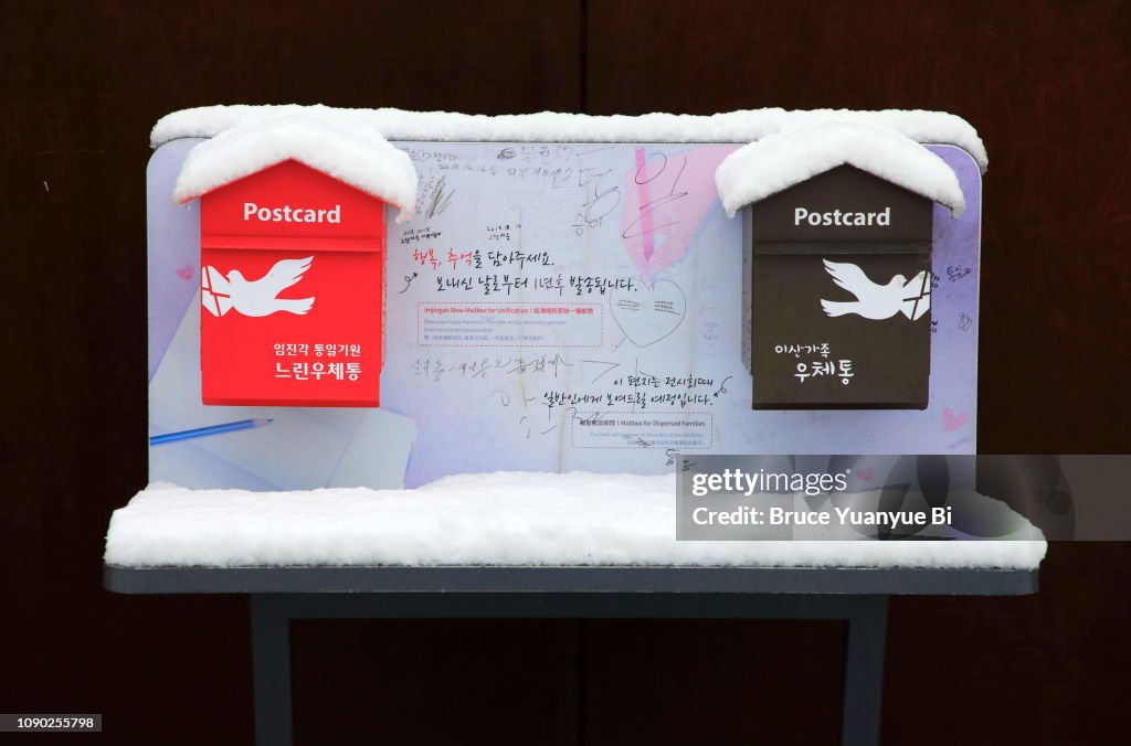Mail boxes in Imjingak