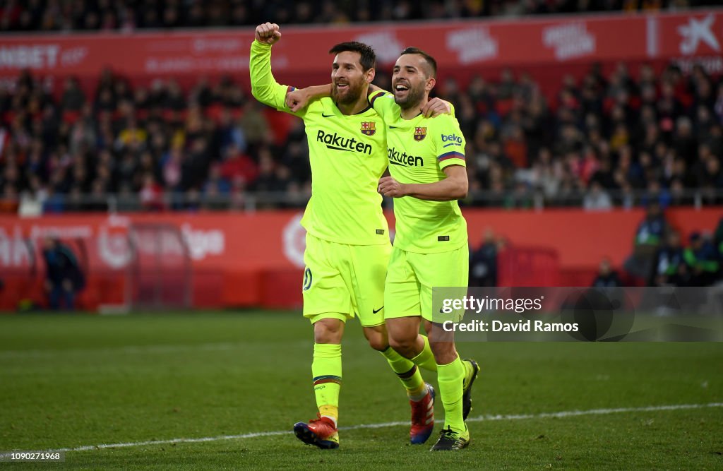 Girona FC v FC Barcelona - La Liga