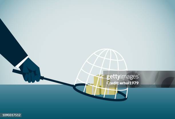 arrest - netting stock illustrations