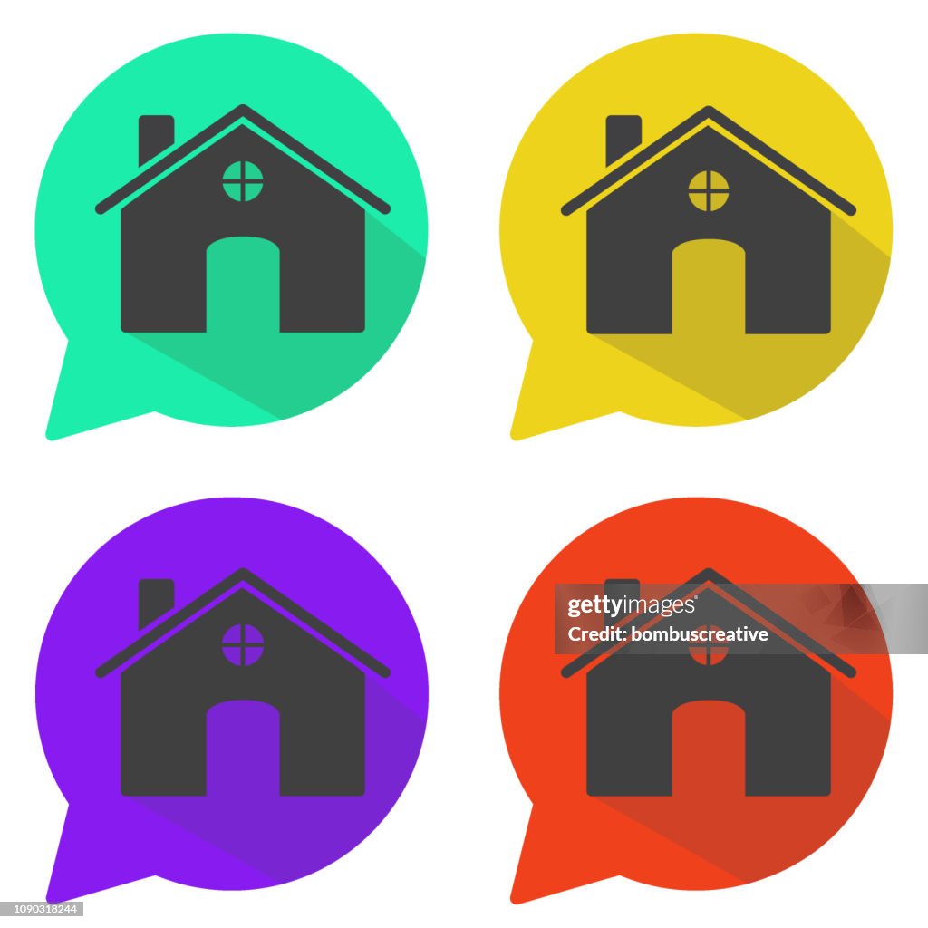 Home Icons Design Elements