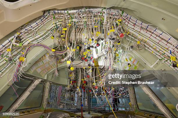 747 Electrical Rack 61 Boeing 747 8 Interior Stock Photos, High-Res Pictures, and Images ...